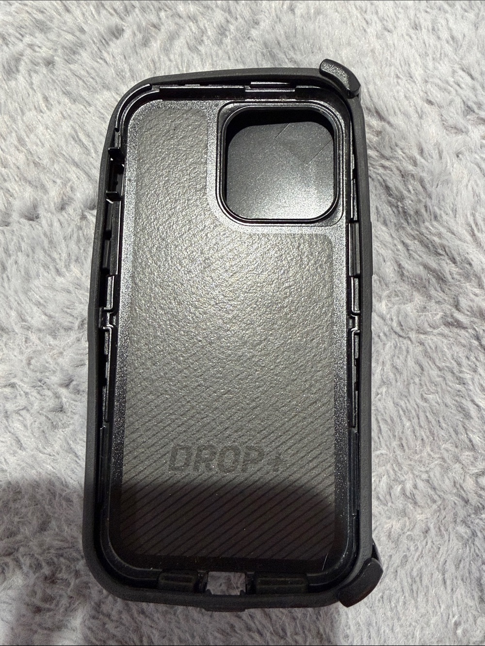 OtterBox Black Protective Phone Case with Textured Back